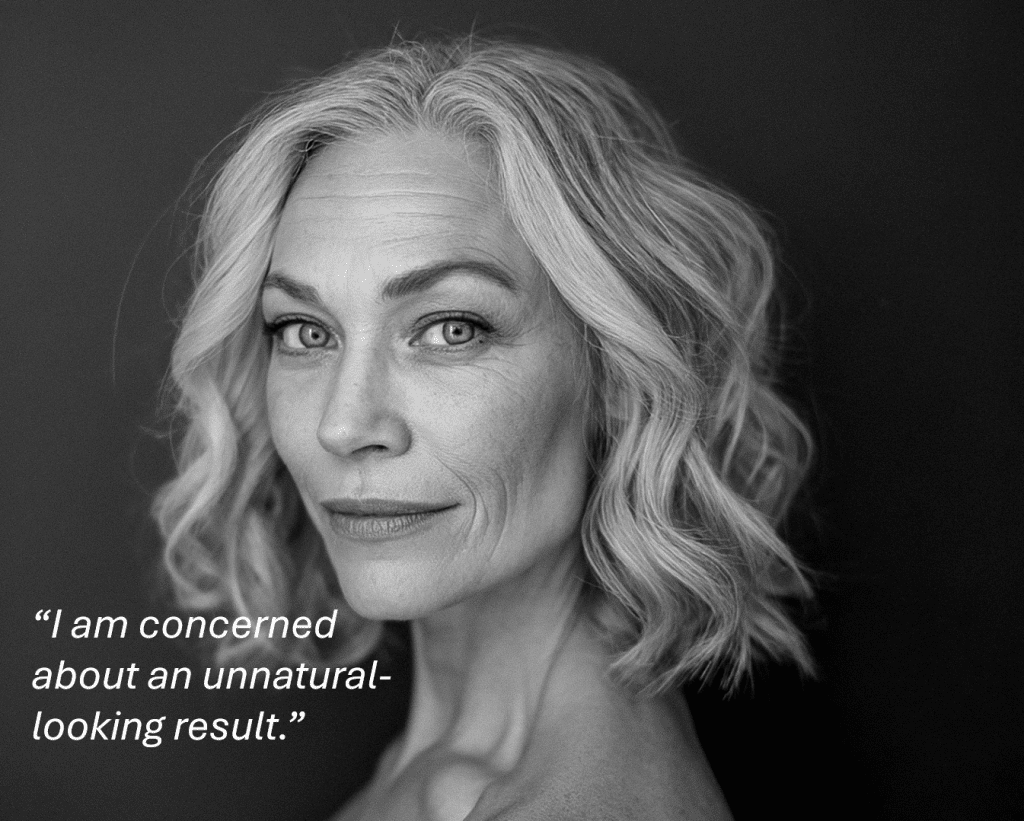 natural-looking Botox and fillers