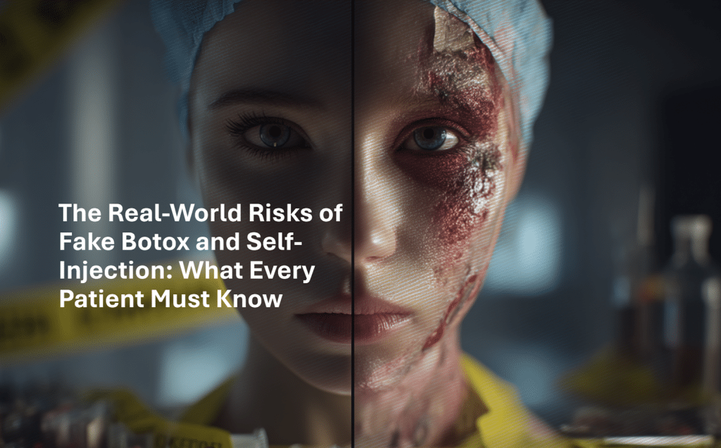 Risks of fake Botox and self-injection