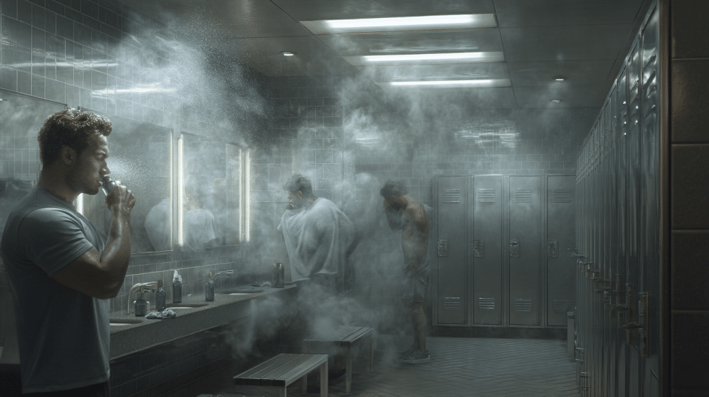 aerosol deodorant health risks indoor pollution